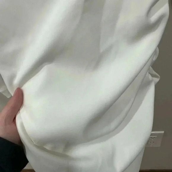 🍁 Zara cut out draped mini dress Small 8680/318 - Picture 7 of 11